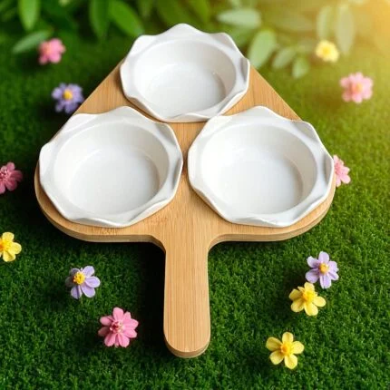 FINE PORCELAIN PLATTER WITH LID