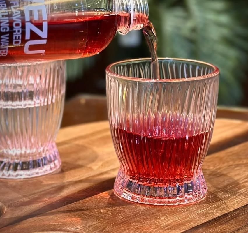 BUY TRANSPARENT REBBID DRINKING Glass Set Of 6