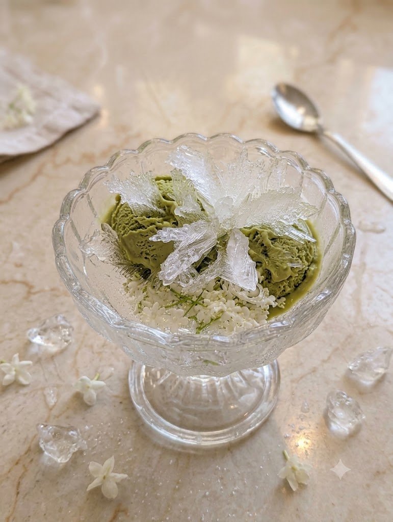 Crystal Ice Cream & Dessert Glass Set (6 Pieces) 200 ML