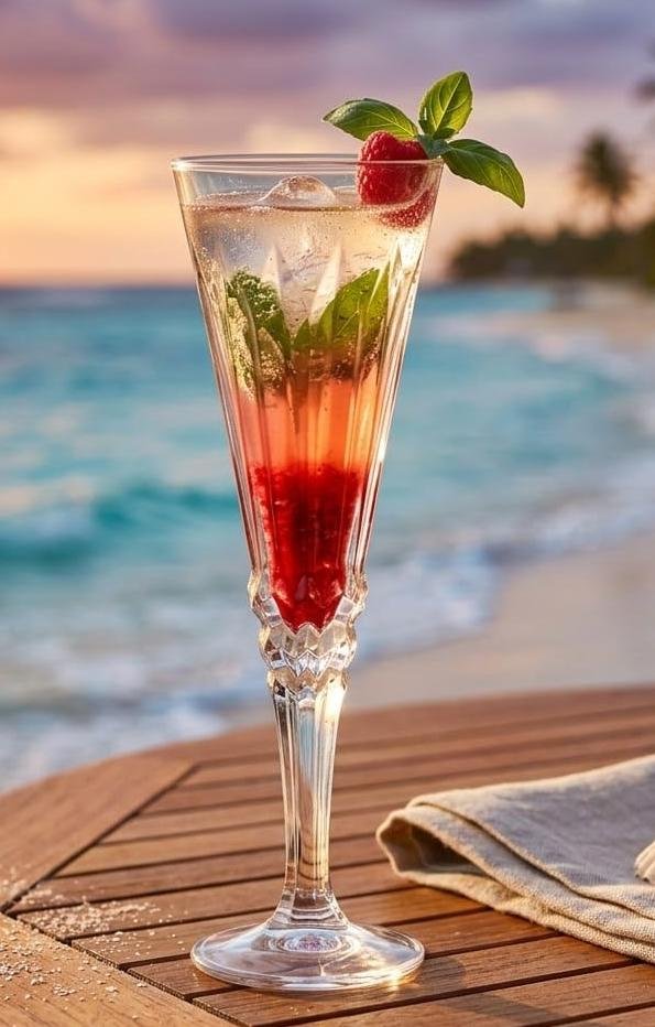Elegant Cut Crystal Mocktail Glass – Set of 6 180ML